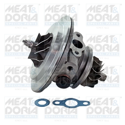 Core assembly, turbocharger